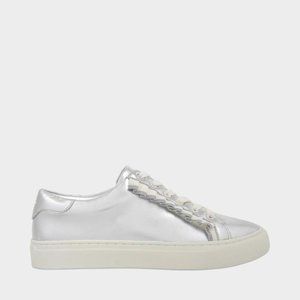 Tory Burch Sport Ruffle Leather Sneakers, 10.5B
